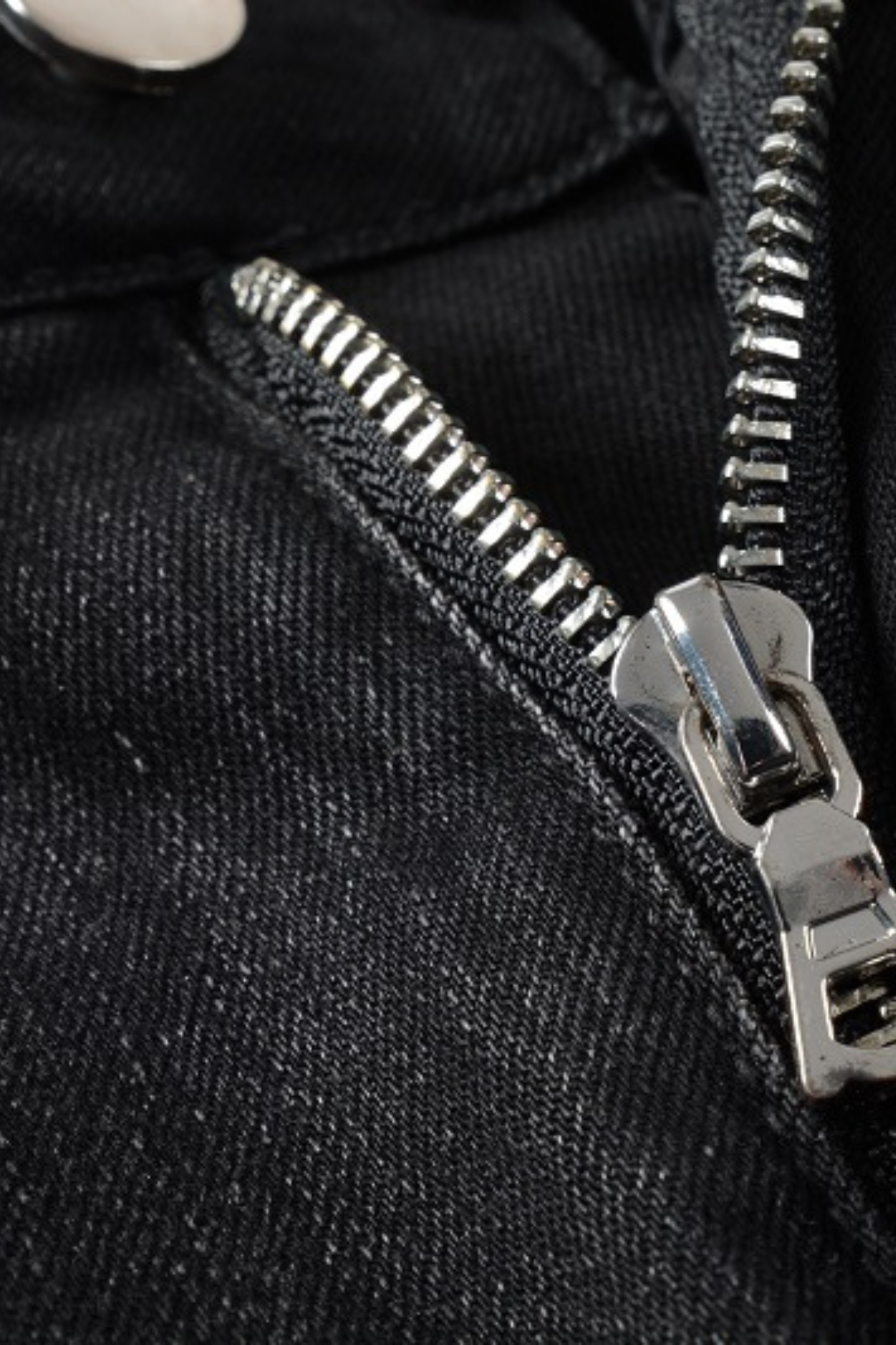Black Biker Jeans