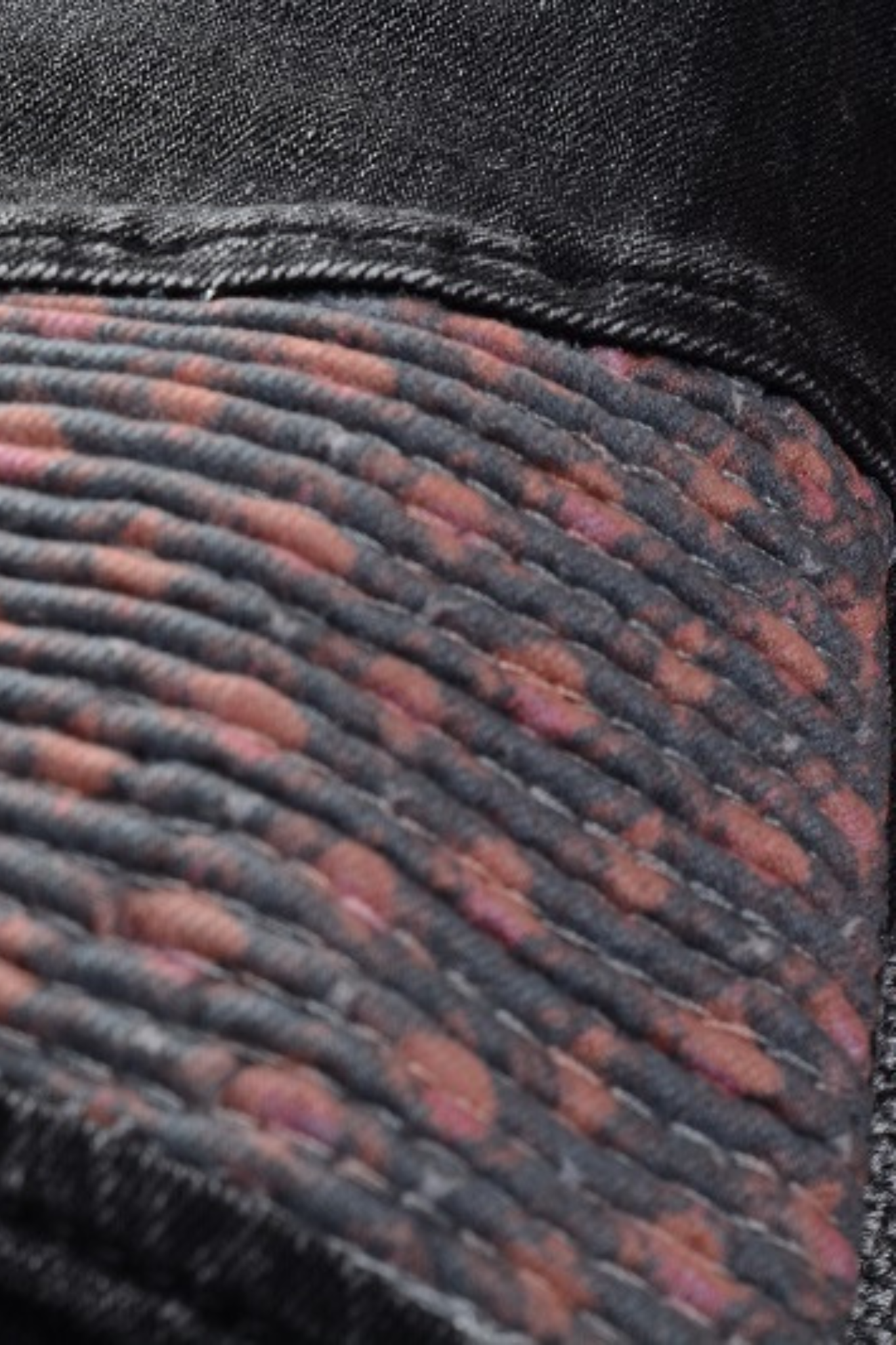 Black Biker Jeans